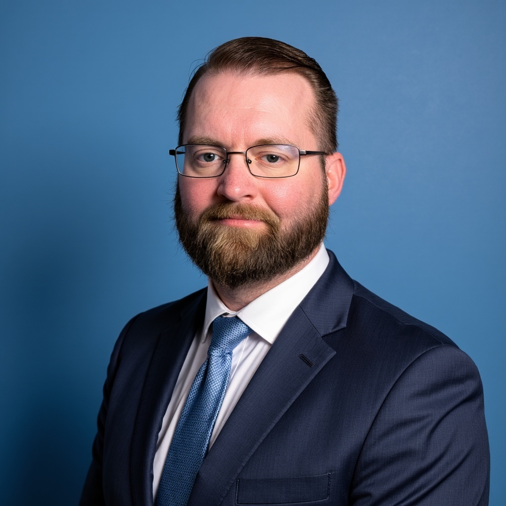 Daniel Toebe, Professional Headshot